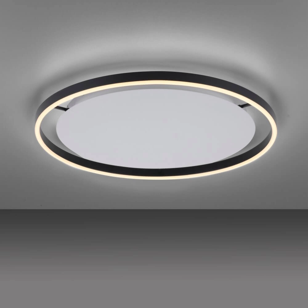 Ceiling lamp Ritus black Ø 58,5cm Just Light 4043689983932
