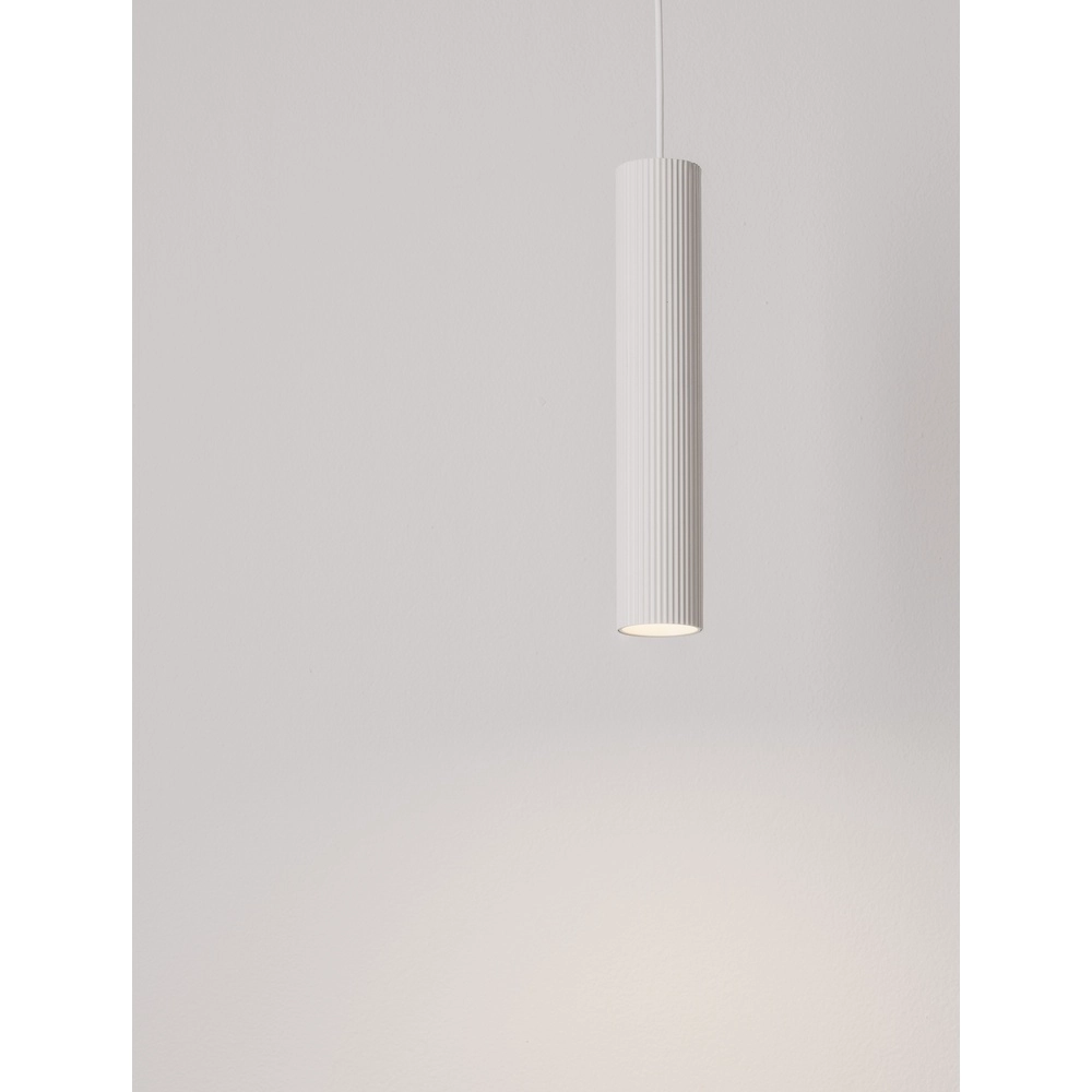 Pendant lamp Comet white