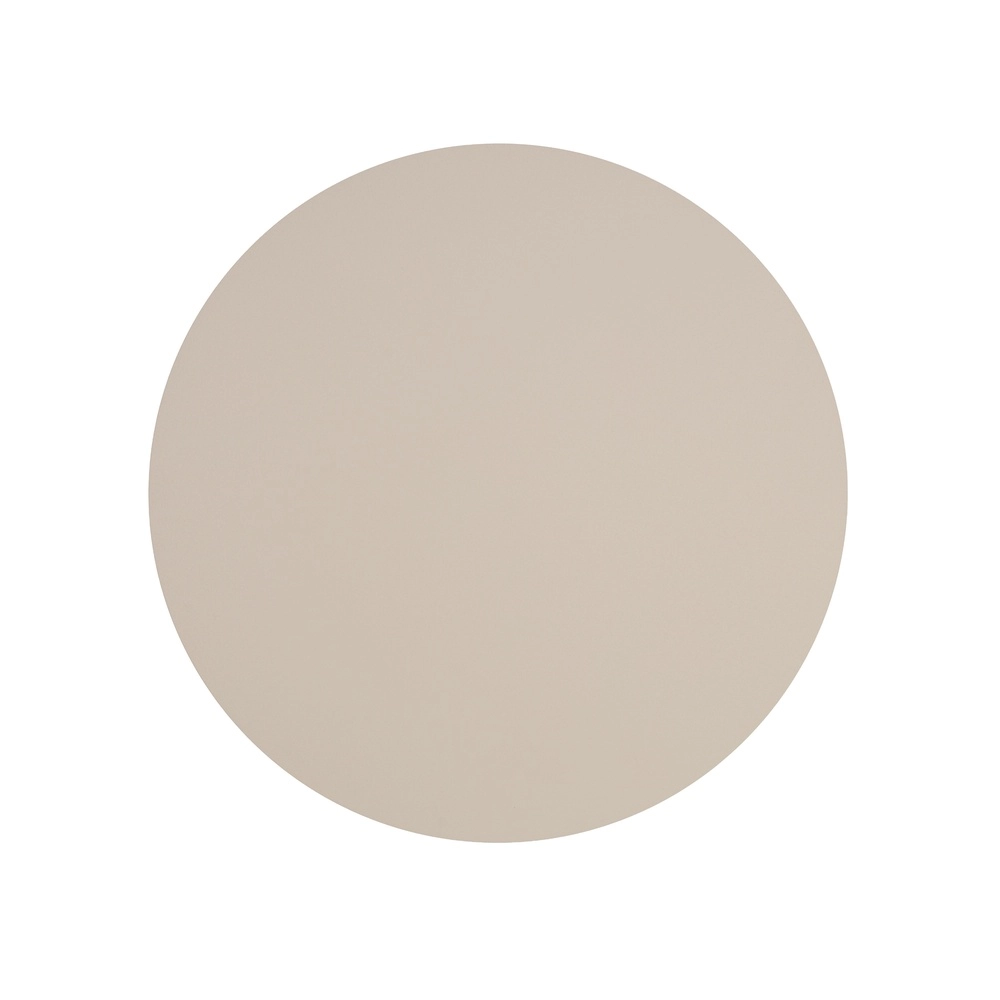Design wall lamp Ring sand brown Ø 35cm