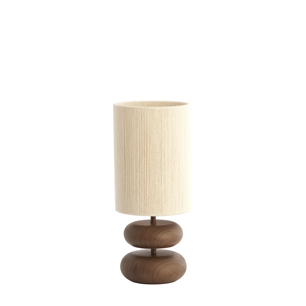 Table lamp Danialo 50.5cm - dark wood