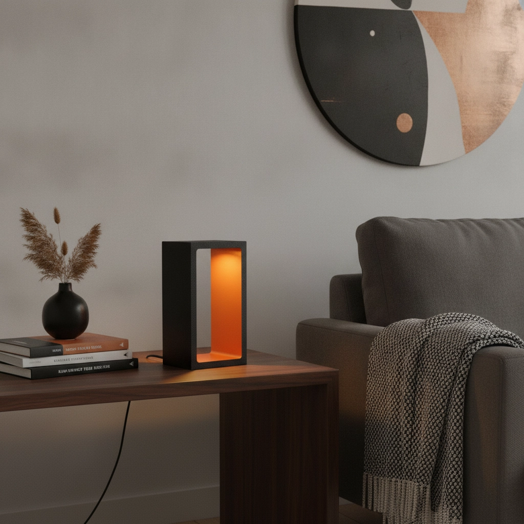 Design table lamp Corridor black