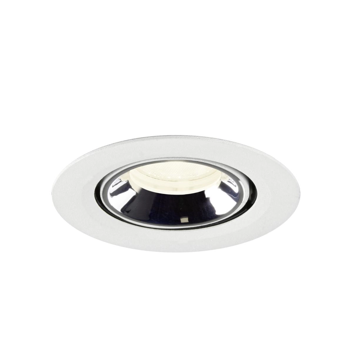 Recessed spotlight Numinos Gimble XS white/chrome 4000K - 40deg SLV 4024163306782