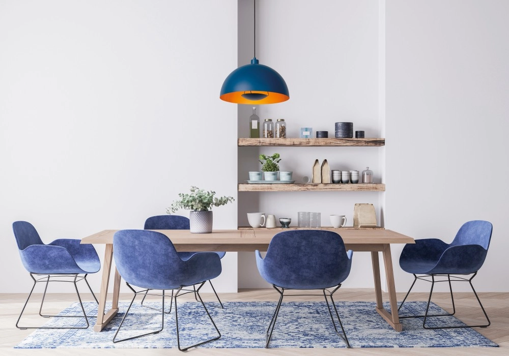 Design pendant lamp Siemon blue Lucide 5411212451767