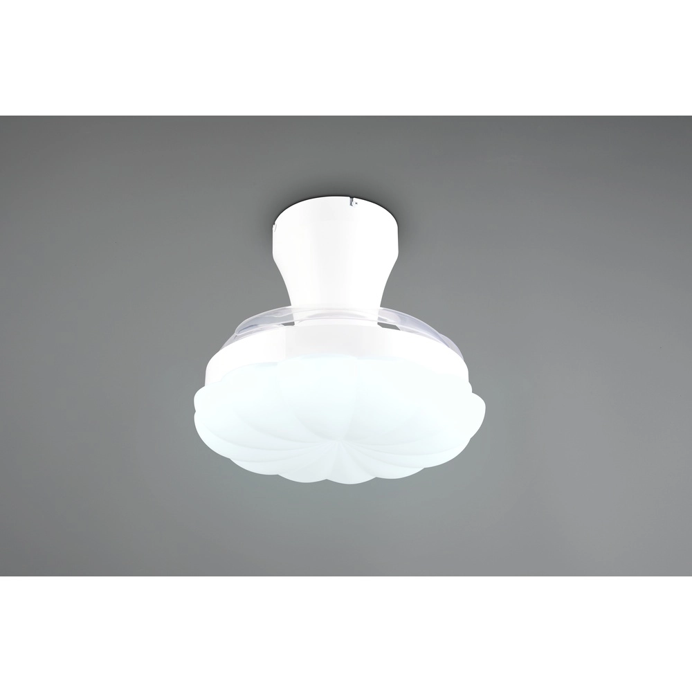 Ceiling fan Boras white Ø 60cm Trio 4017807690514