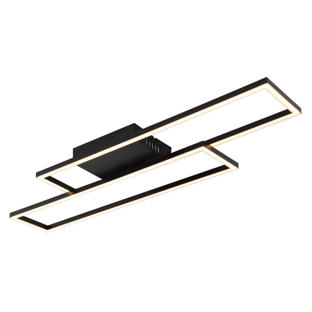 Modern ceiling lamp Tatjana Black