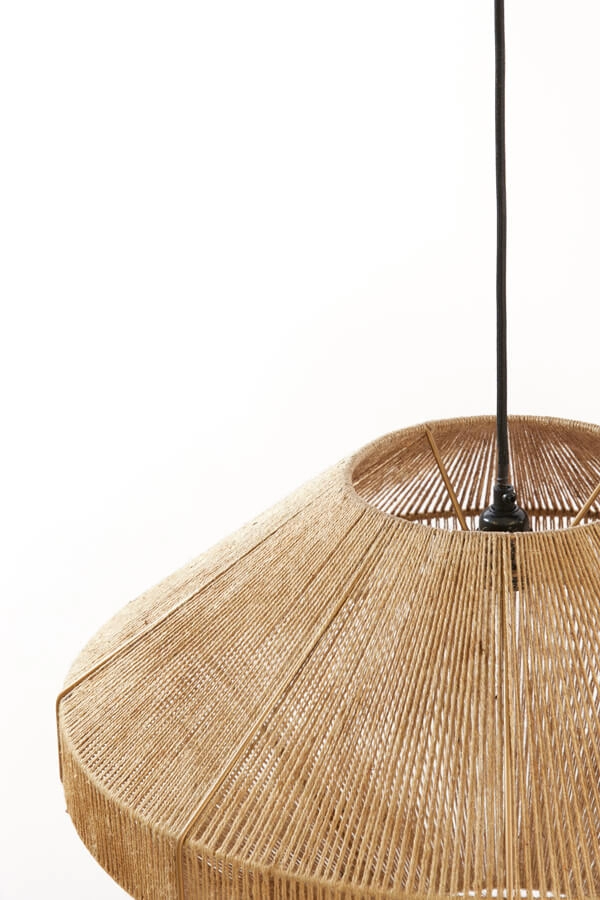 Rattan pendant lamp Mallow Ø 60cm Light & Living 8717807676261