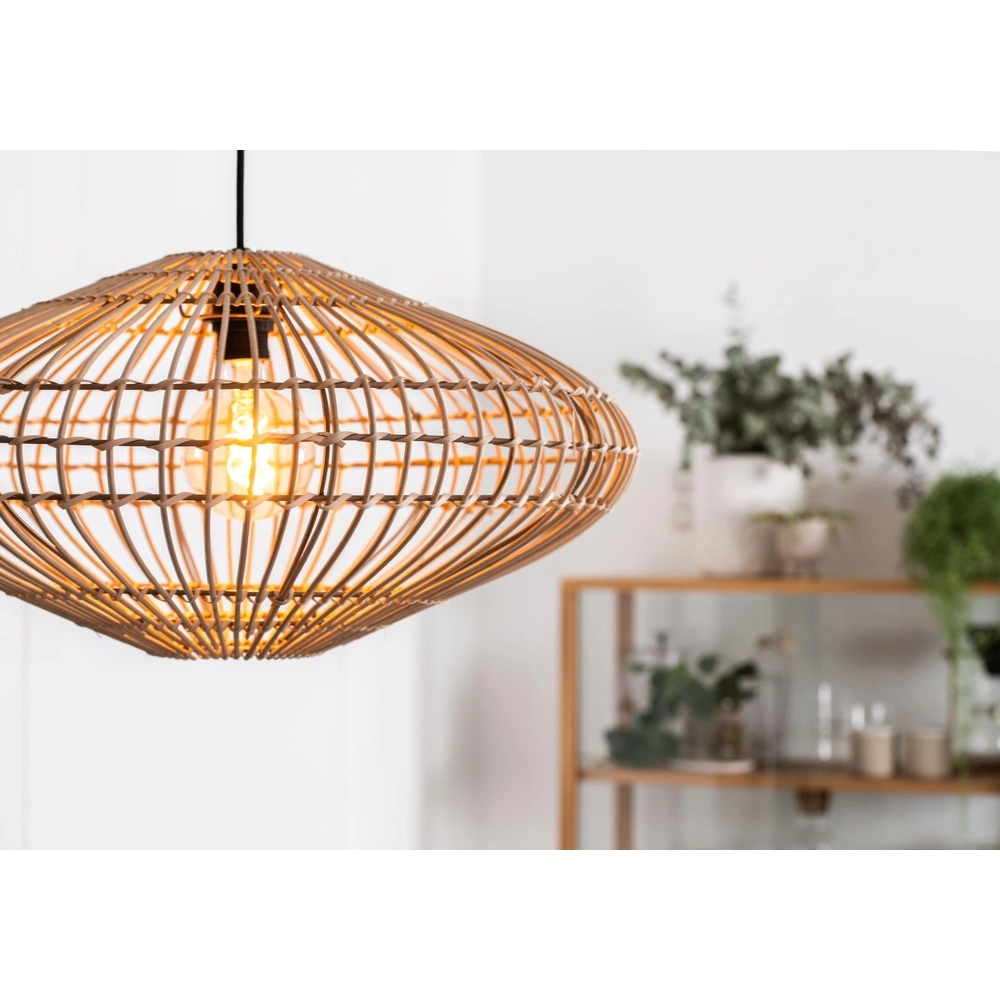 Rattan pendant lamp Magali Ø 56cm Lucide 5411212031433