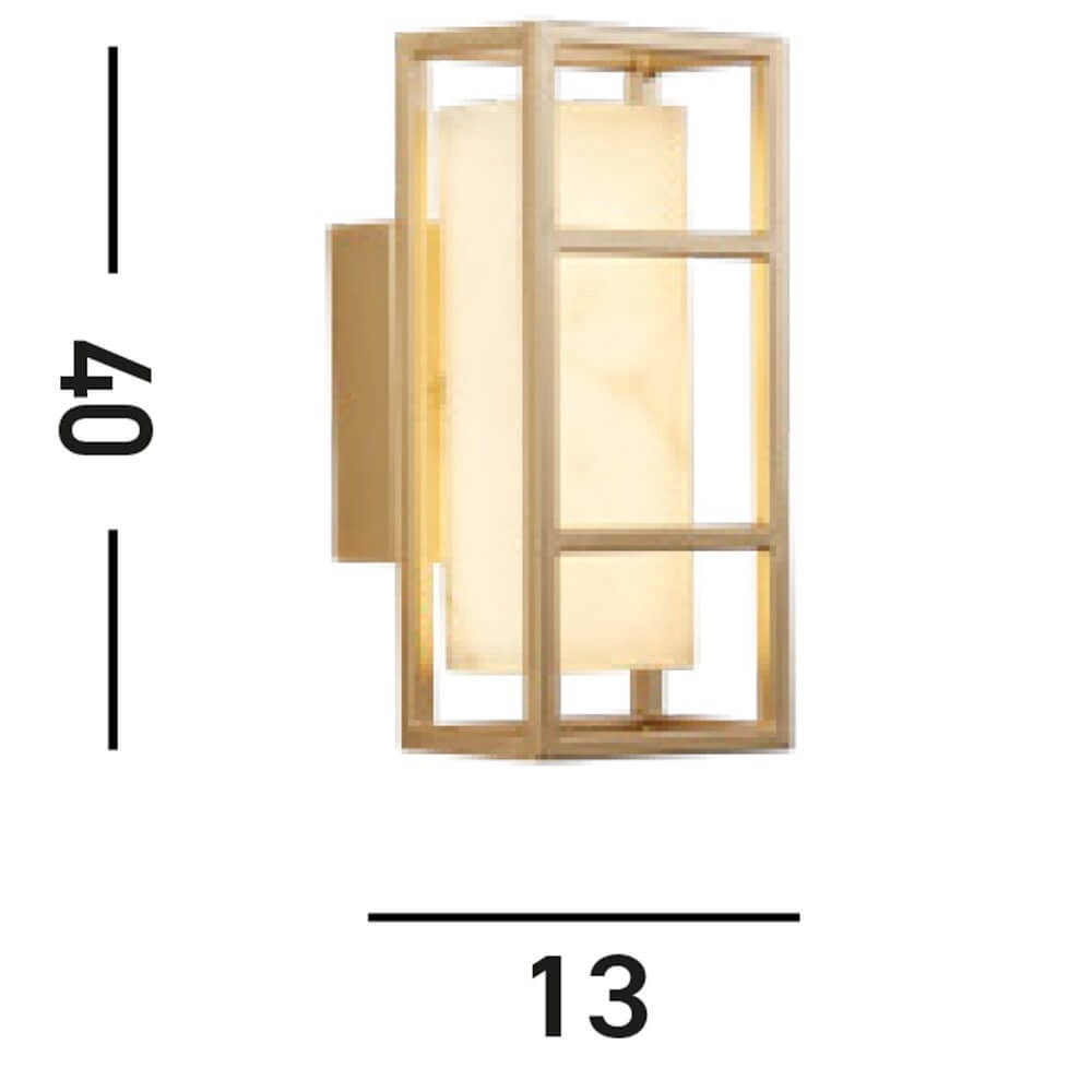 Wall lamp Mirage 40cm - IP44 Searchlight 5053423274423