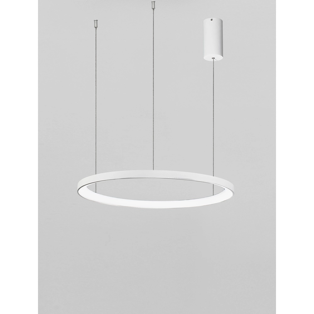 Design pendant lamp Pertino white Ø 48cm 2700K