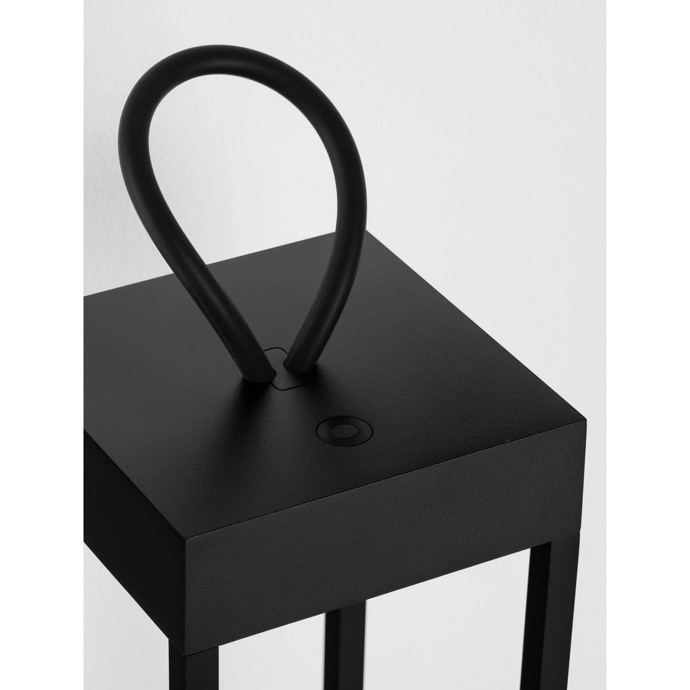 Black table lamp Lucia Rechargeable Lyora 5212017448224