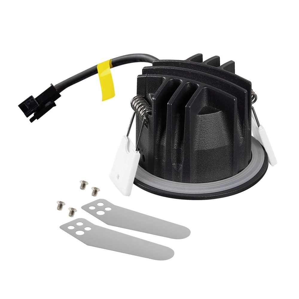 Recessed spotlight Numinos XS black/white 3000K - 40deg SLV 4024163314619
