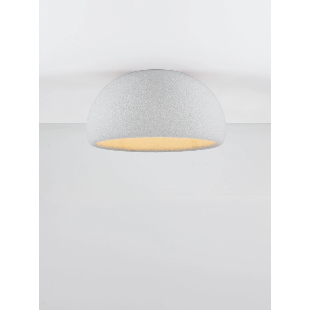 Modern ceiling lamp Davo grey Ø 50cm Lyora 5212017495730