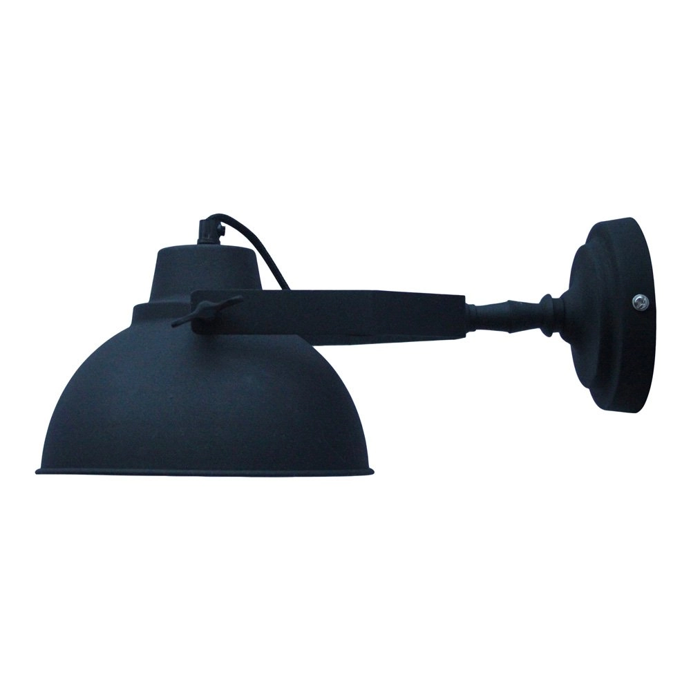 Wall lamp Urban Vintage 20 cm black