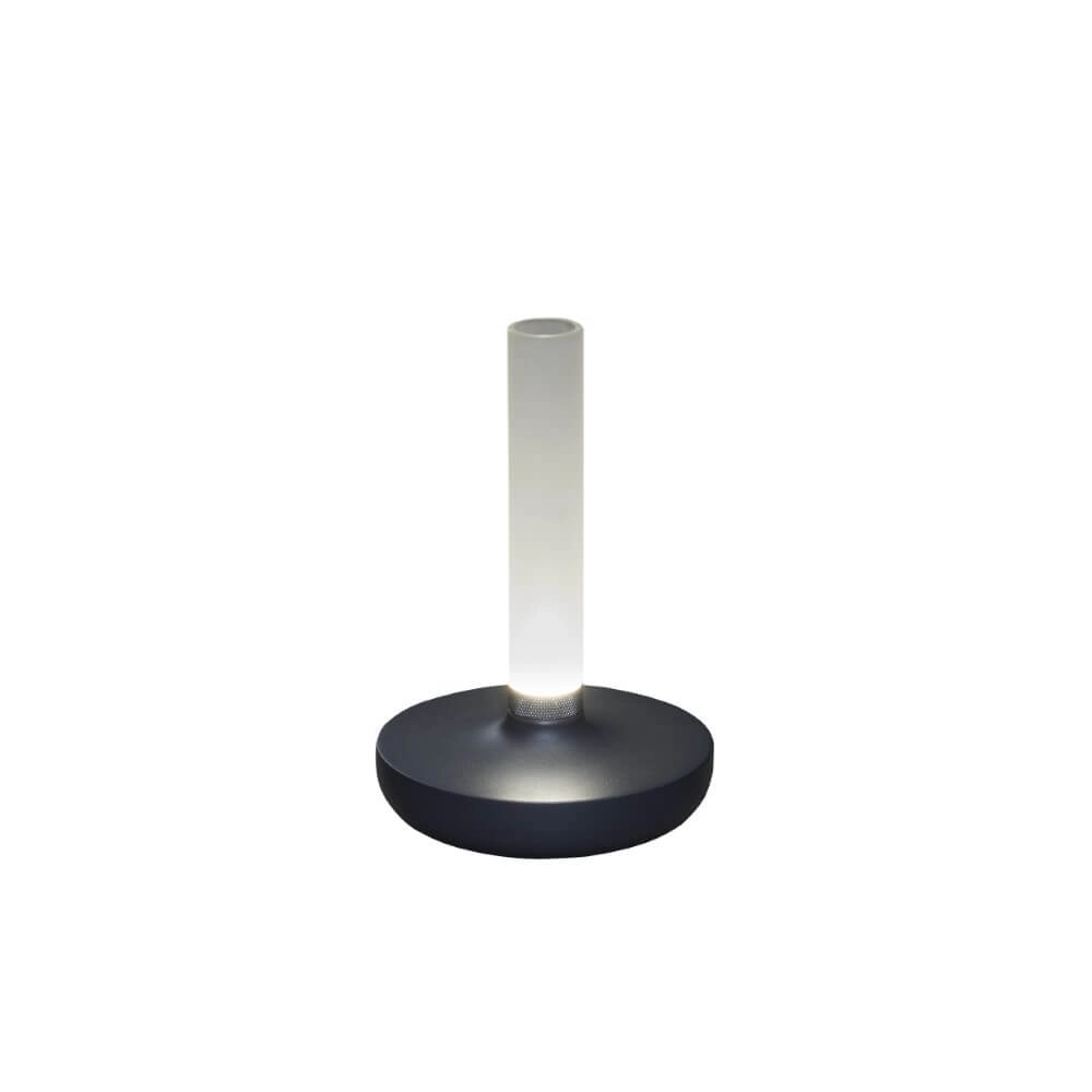 Rechargeable table lamp Biarritz anthracite