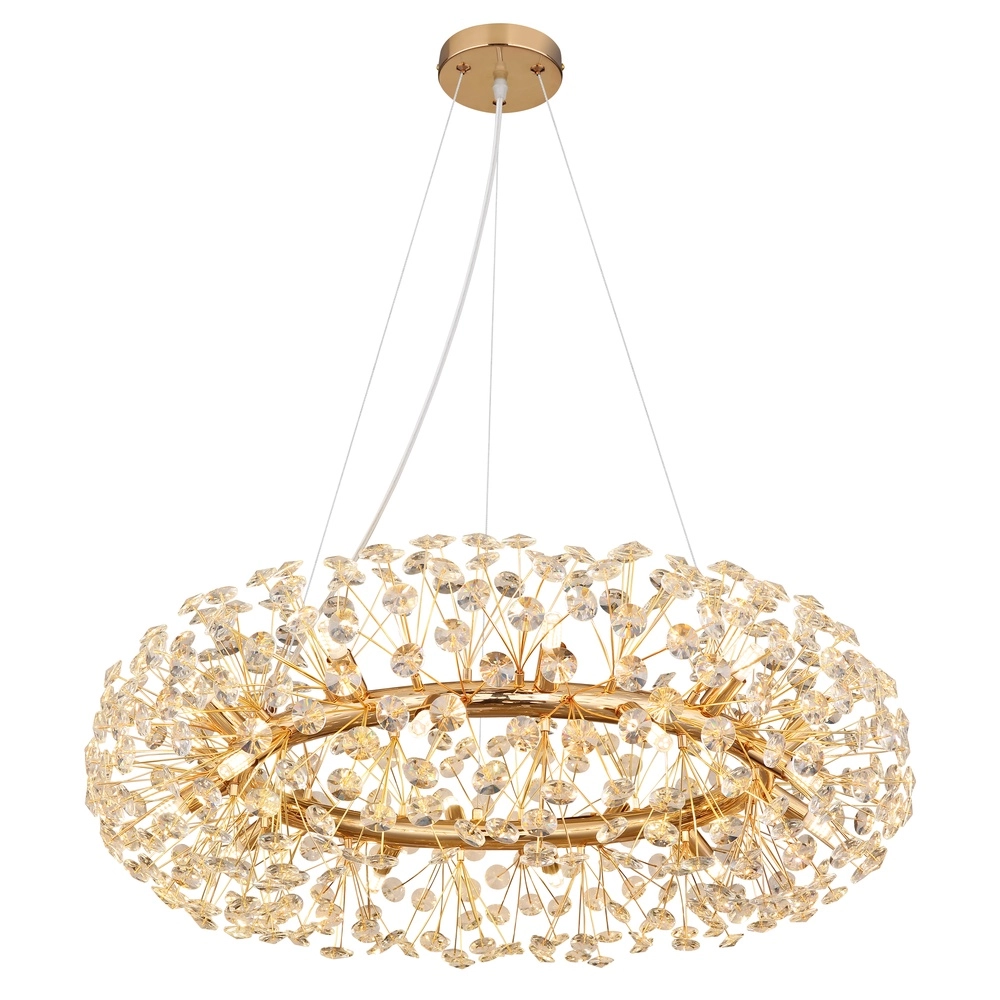 Pendant lamp Katrina gold Ø 80cm