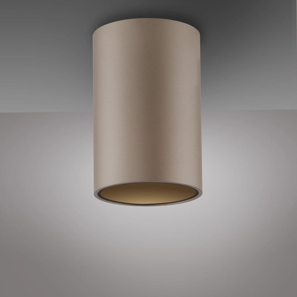 Ceiling surface-mounted spot Pure Point Ø 6cm - bronce Paul Neuhaus 4012248395691