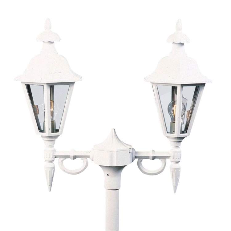 Lantern lamp Pallas 2-light white