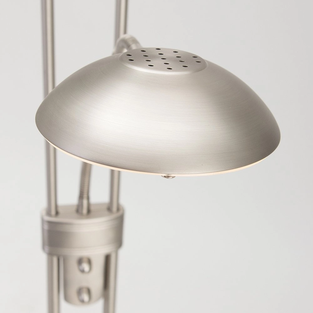 Floor lamp Mexlite Up 180cm - 3000K Metallic Grey Steinhauer 8712746096354