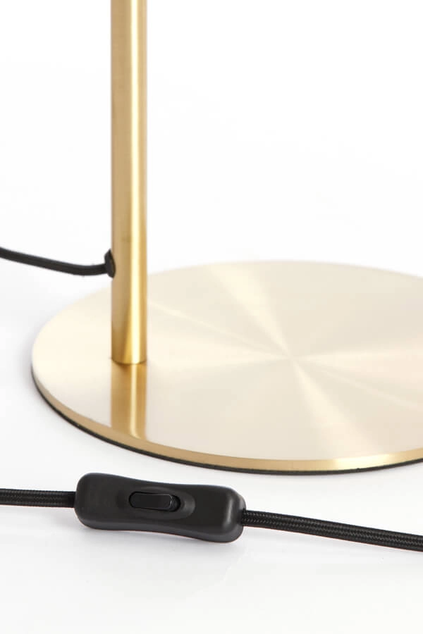 Golden table lamp Moroc Ø 20cm Light & Living 8717807686420
