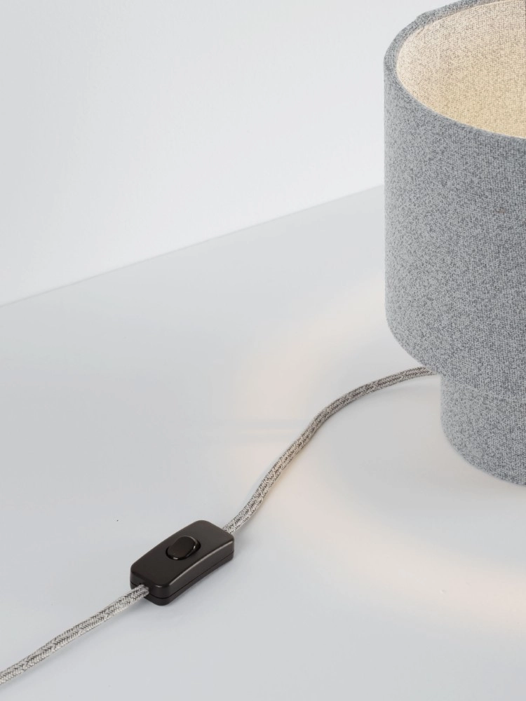 Table lamp Syrin grey Lyora 5212017493620