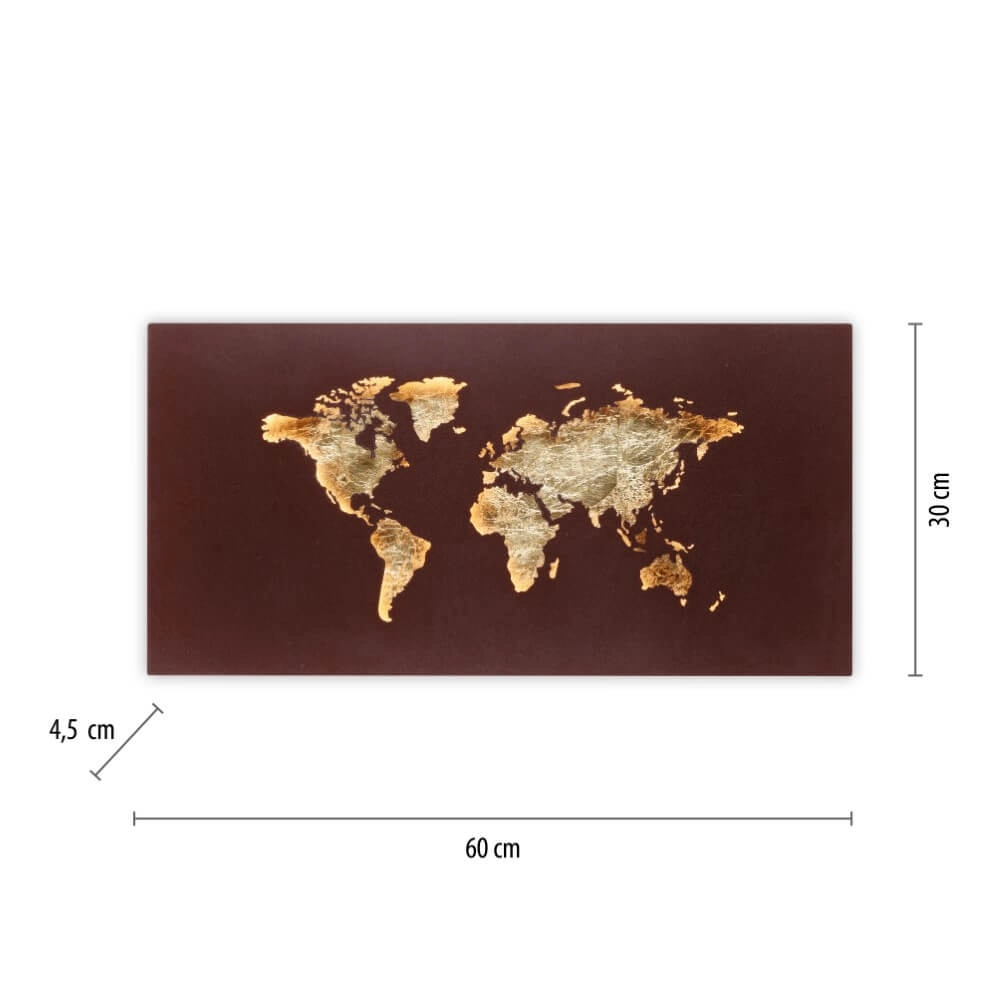 Wall lamp Map rust brown Paul Neuhaus 4012248376034