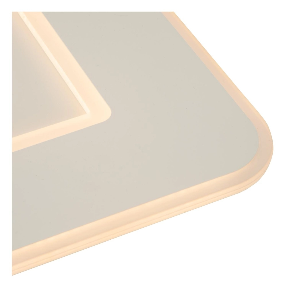 Square ceiling light Axelle white 2700K dimmable Lucide 5411212441706