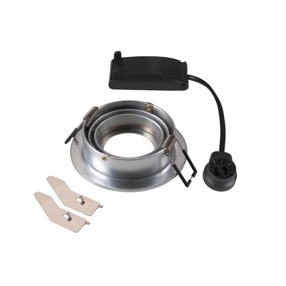 Recessed spotlight New Tria 75 round - aluminium - GU10 SLV 4024163276139
