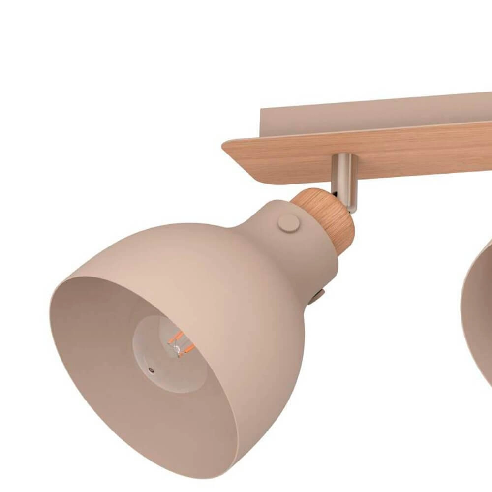 Japandi ceiling lamp Arrecife 3-light Eglo 9008606262045