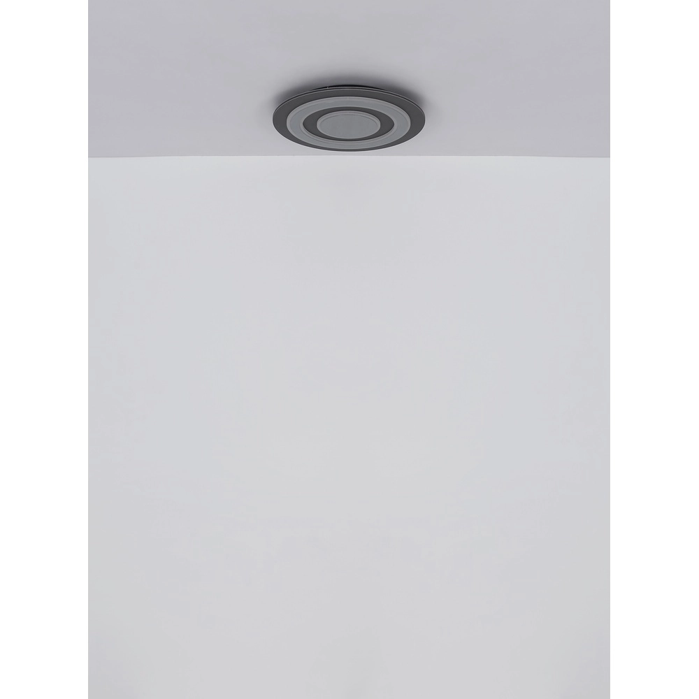 Design ceiling light Jayden Ø48cm anthracite Globo 9007371456048
