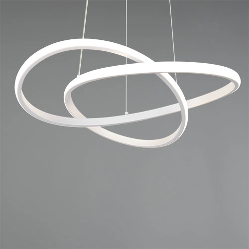 Design pendant lamp Mansa white Trio 4017807682151