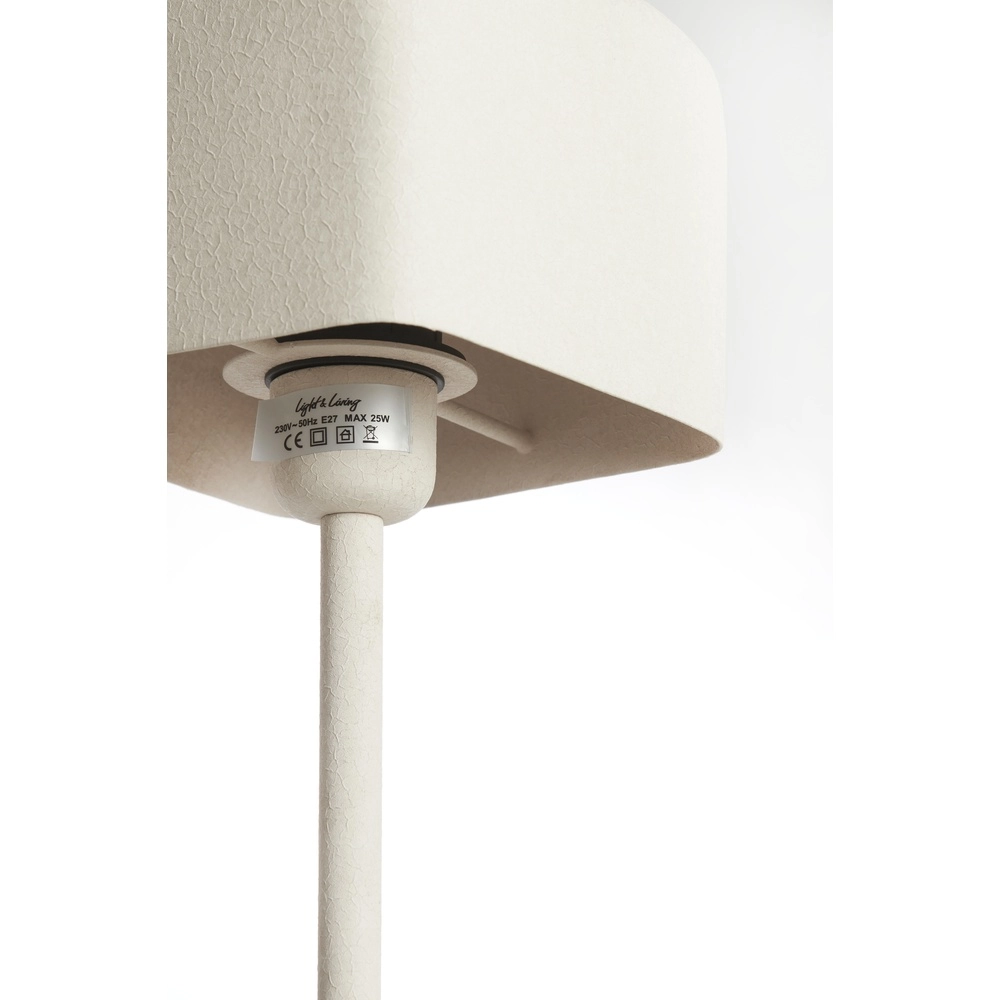 Bedside Lamp Elenie 15x15cm - matte cream Light & Living 8717807818760
