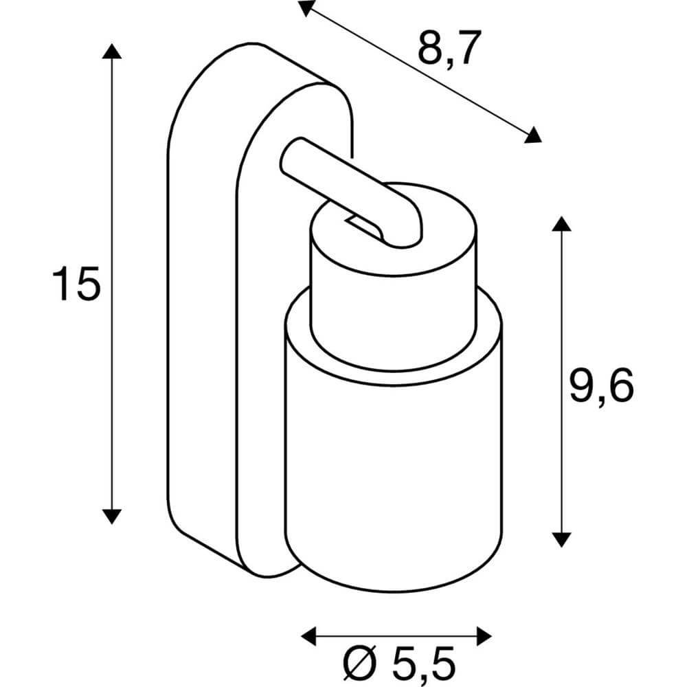 Mockery Puri 2.0 Tube white single connector SLV 4024163294287