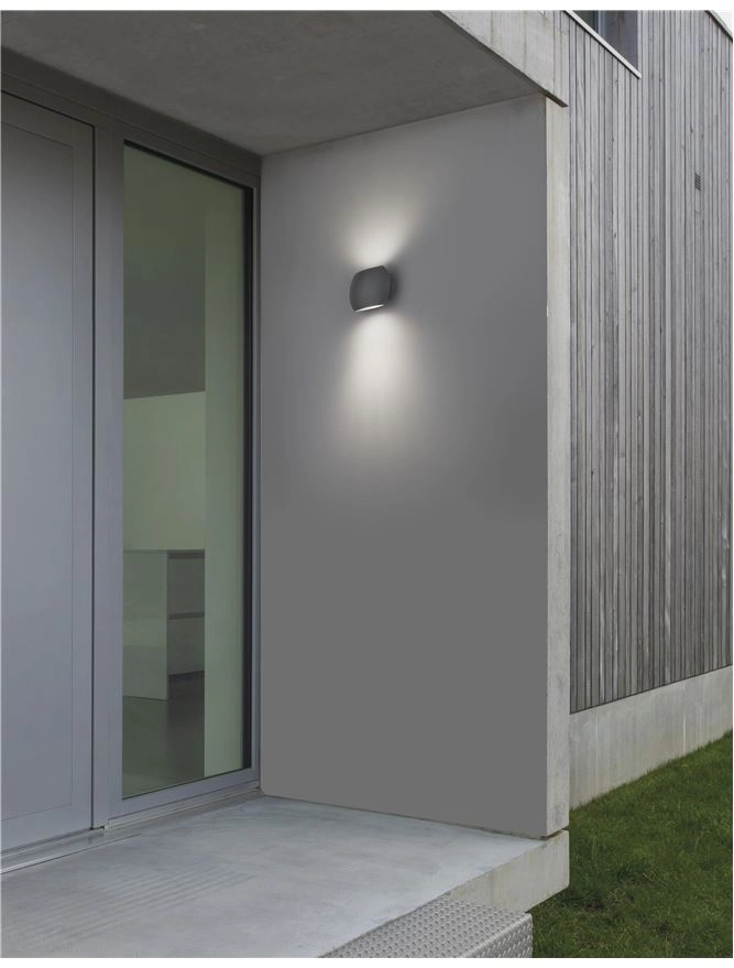Design wall lamp Como grey
