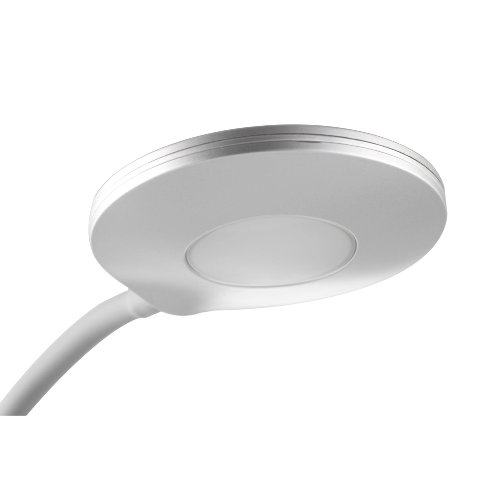 Led desk lamp Carmen silver grey Globo 4048194064350