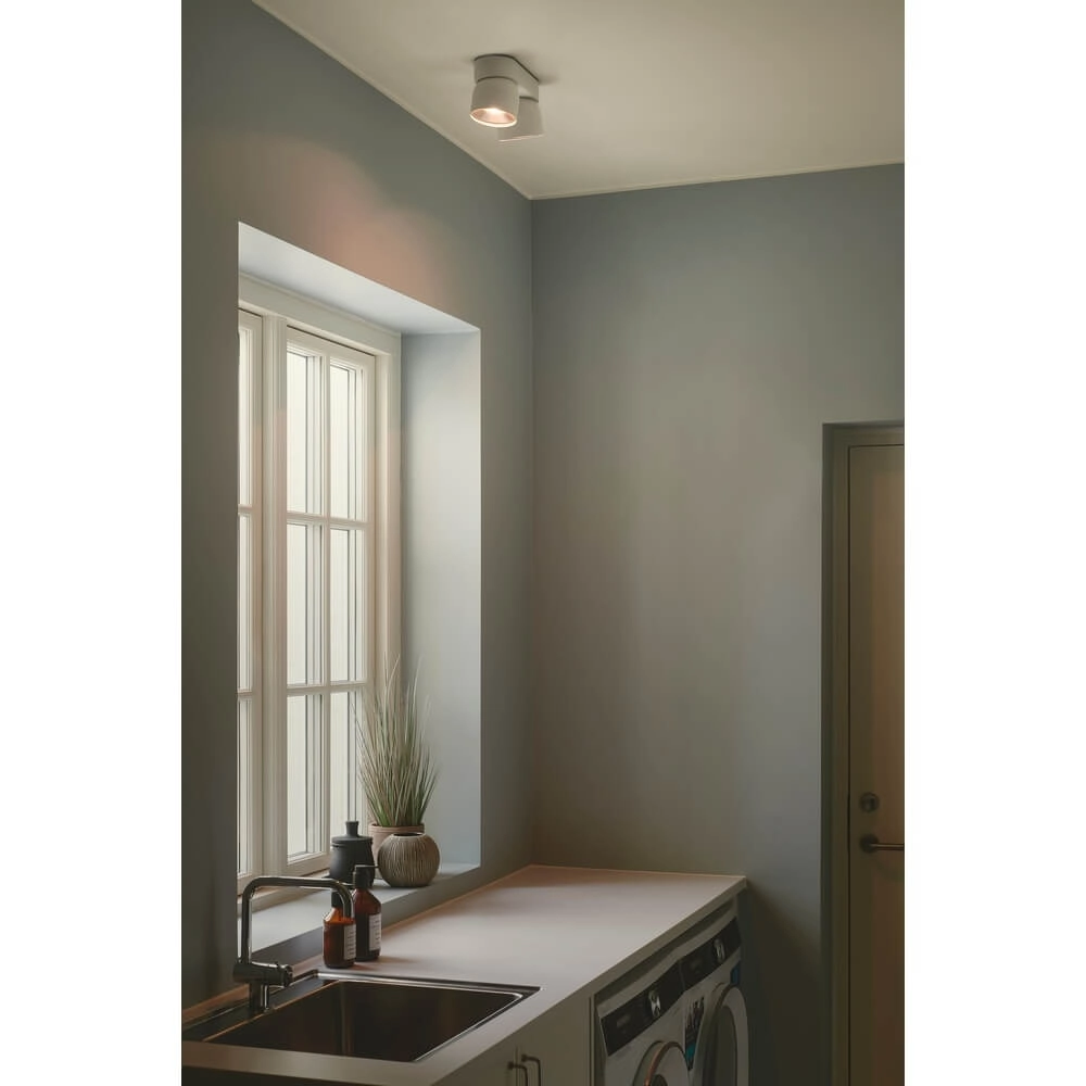White spotlight Pitcher 2-light directional Nordlux 5704924016196
