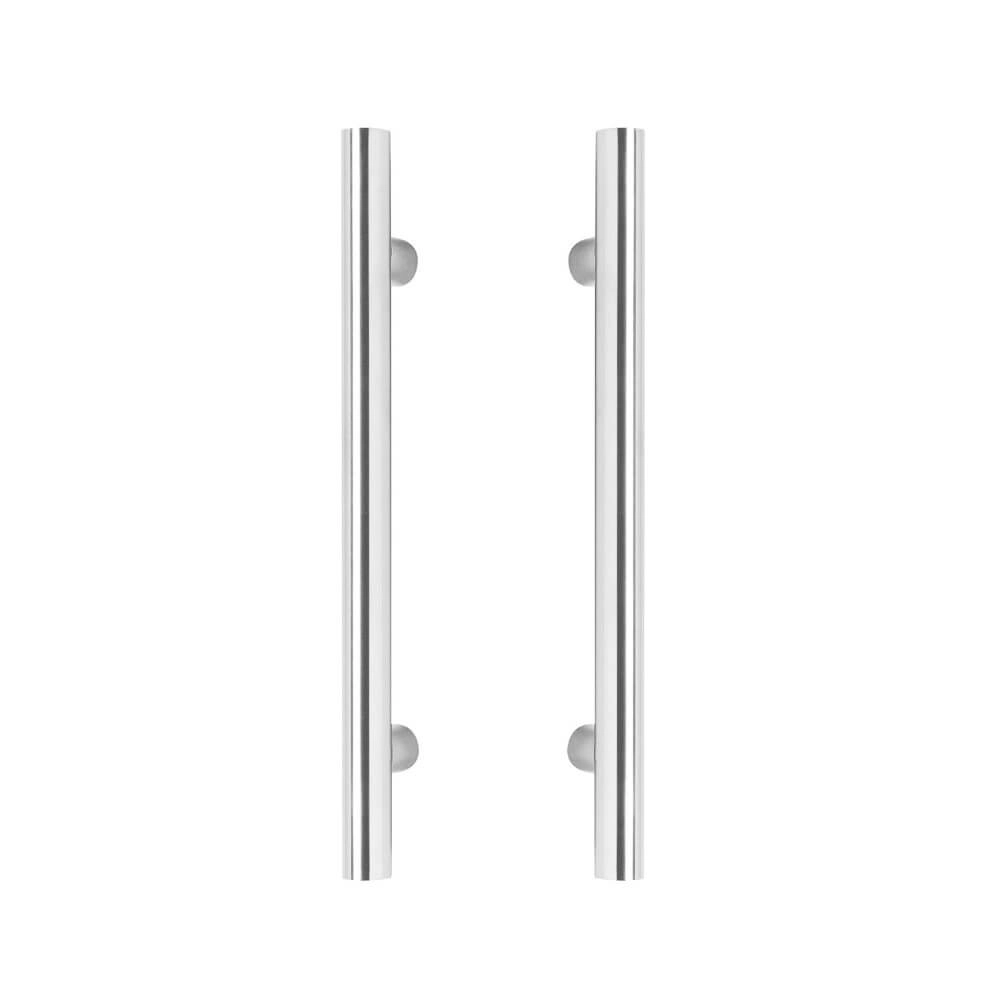 Door handles T-shape Gripon 120cm per pair stainless steel