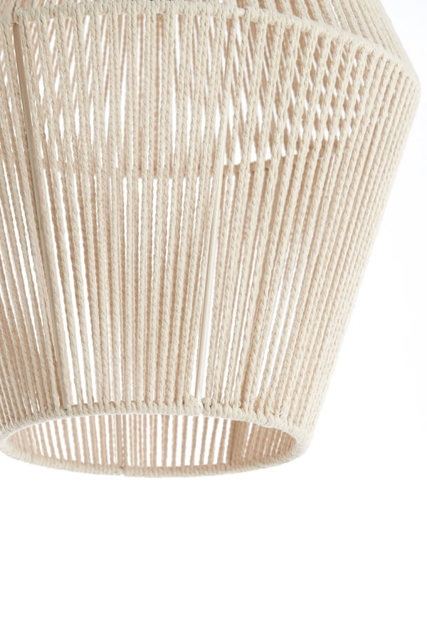 Scandinavian pendant lamp Deya cream Ø38cm Light & Living 8717807744953