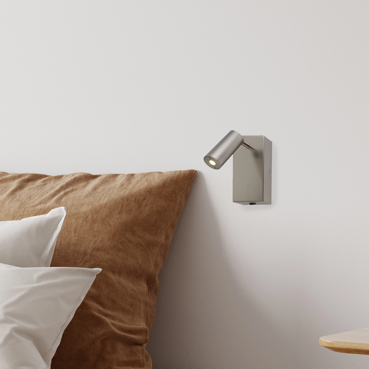 Bedside lamp Victoria nickel with connector Lyora 5053423308722