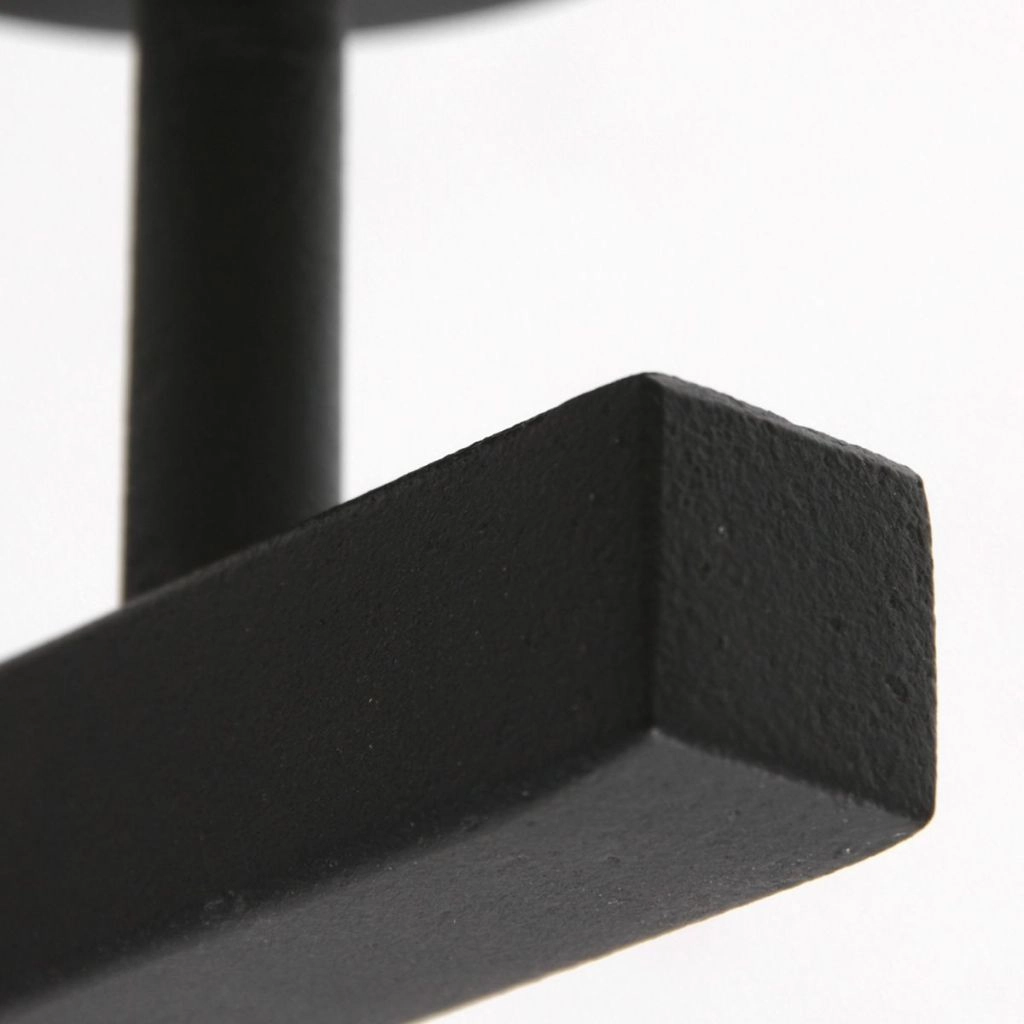 Black wall lamp Stang with cork cap Ø20cm Steinhauer 8712746180558