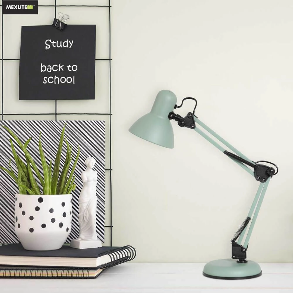 Retro desk lamp Study pastel green Steinhauer 8712746167085