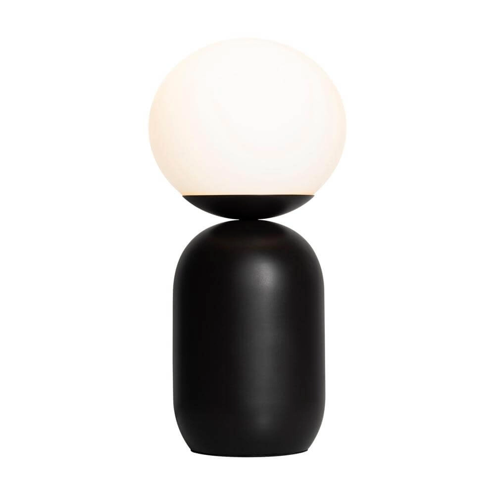 Table lamp Notti black and white