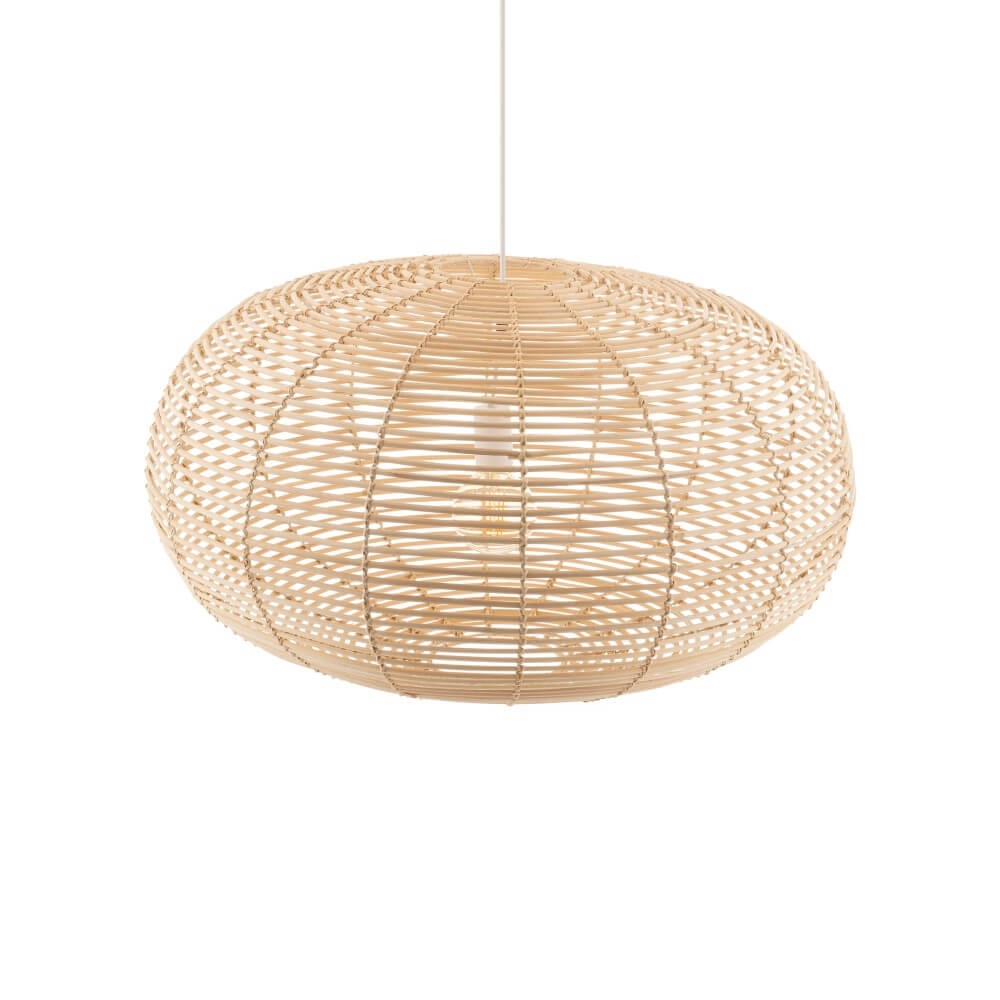 Natural pendant lamp Rattan L Ø 70cm Lyora 5903139111553