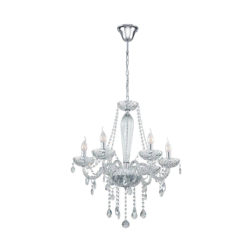 Chandelier Basilano 1 72cm 6-light gray
