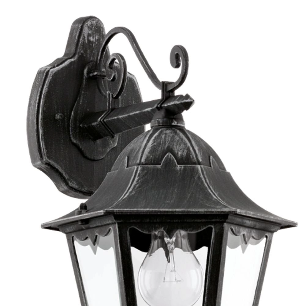 Outdoor light Navedo hanging black silver Eglo 9002759934569