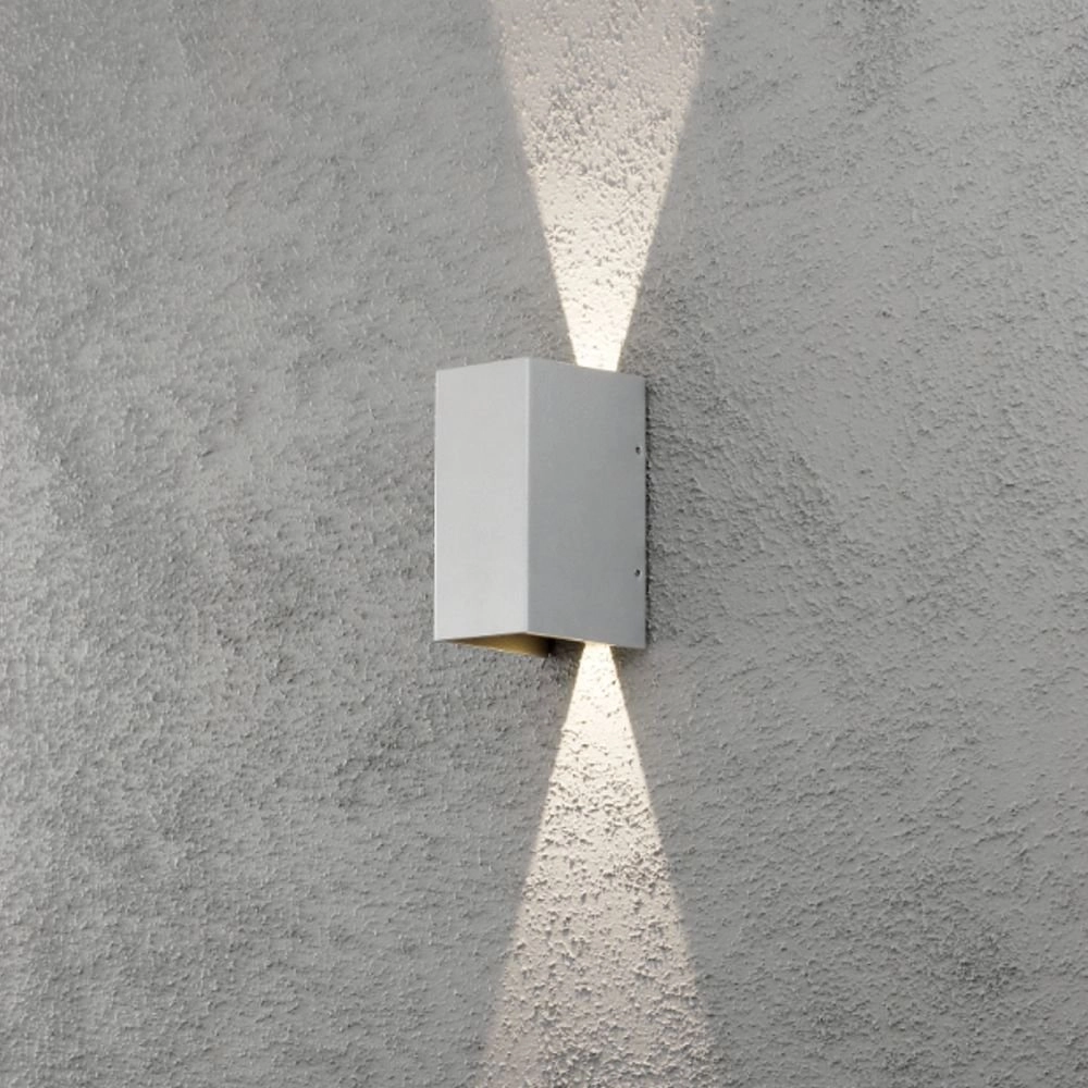LED spot Cremona Up - Down 2x3w - 3000K 17cm matt silver KonstSmide 7318307940312