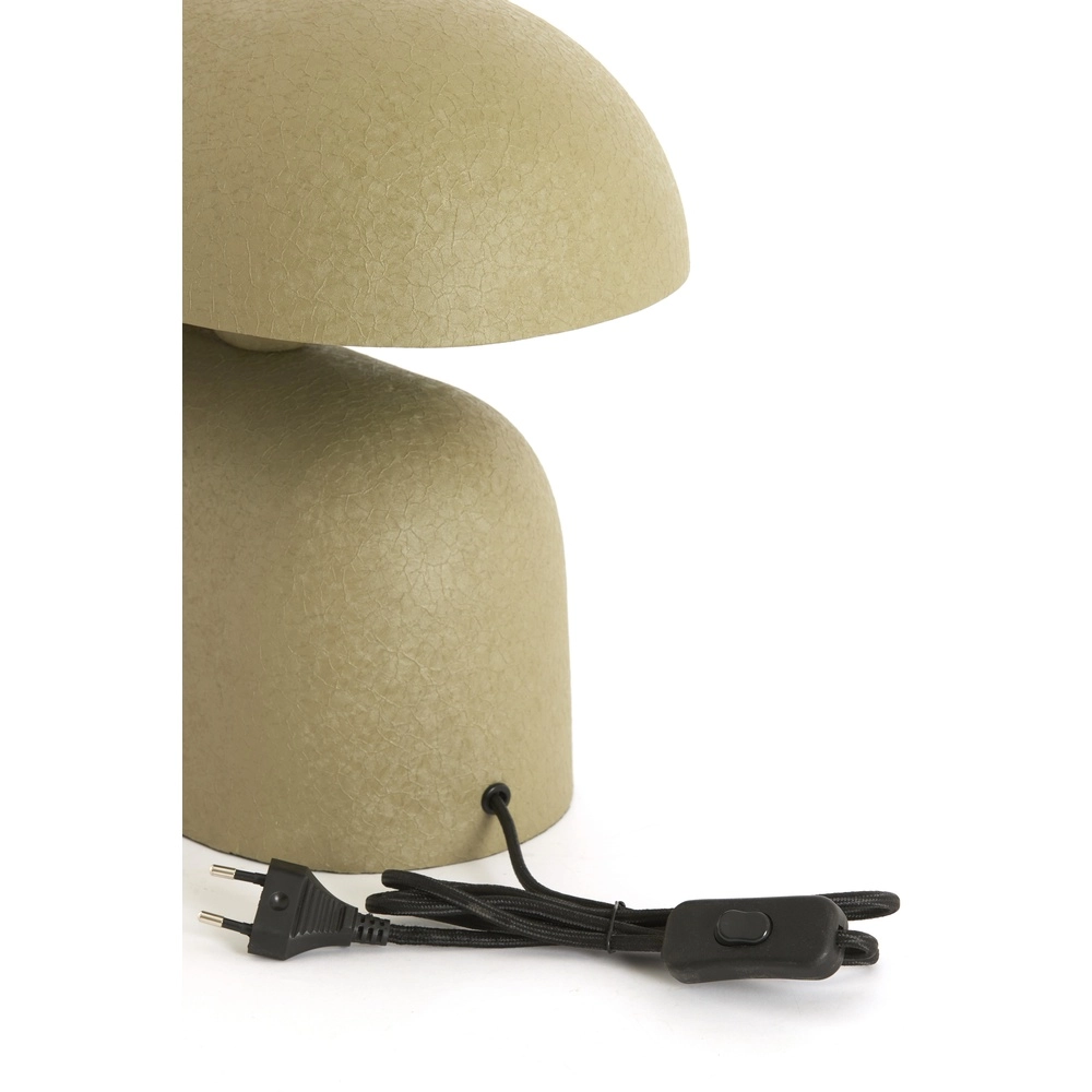 Table lamp Todd oval - matte olive green Light & Living 8717807818890