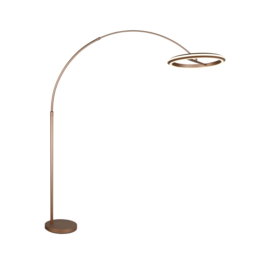Floor lamp Amador mocha brown Trio 4017807688177