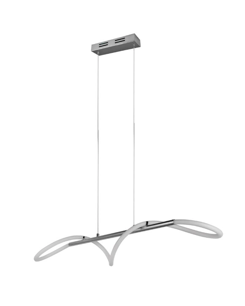 Design hanging lamp Argos chrome