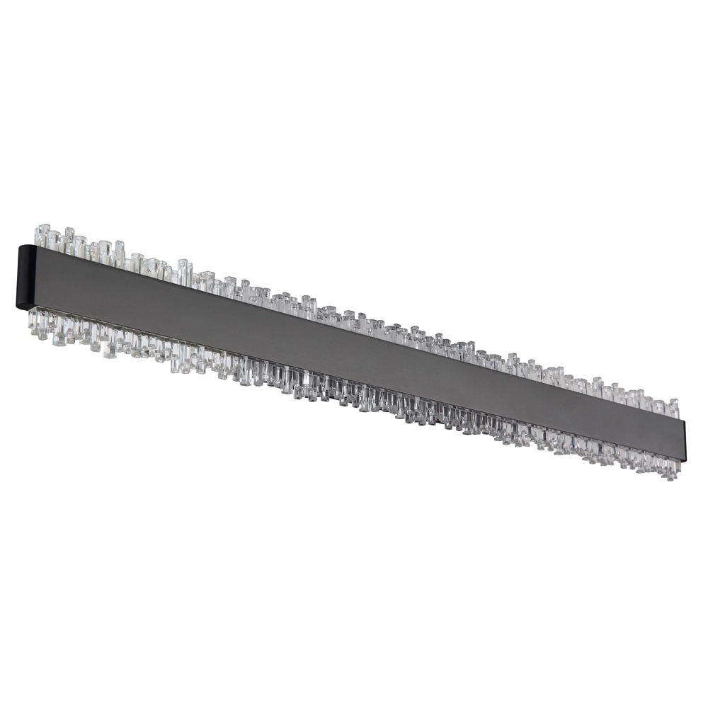 Black wall lamp Stalagmita 70.5cm Globo 9007371569755