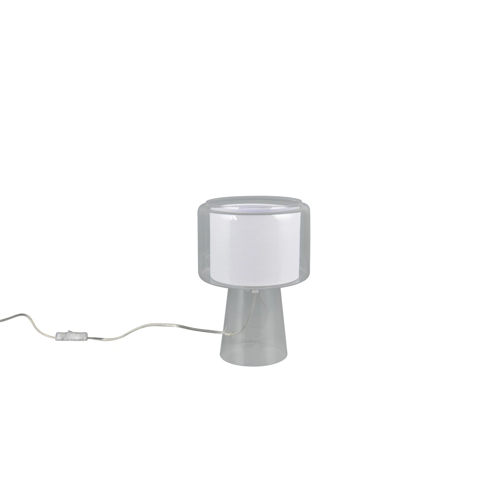 Design table lamp Rocka transparent Trio 4017807662696